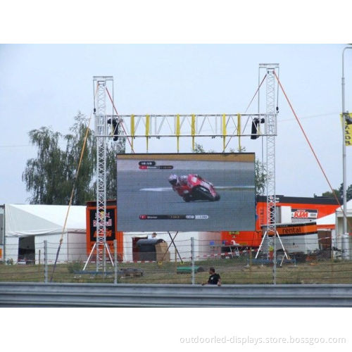 1r1g1b Slim Rental P10 Outdoor Led Display Signs Board For Fashion Shows , 7000 Nits